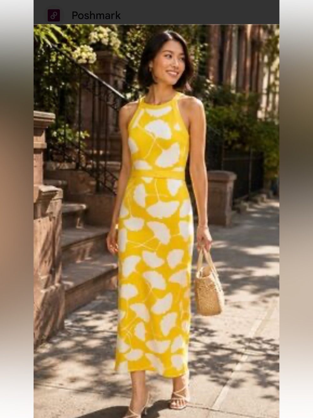 Diane Von Furstenberg for Target Halter Tie Neck Yellow
Sweaterknit Dress Size M - Picture 2 of 6